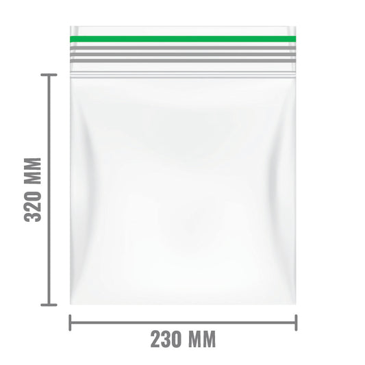 gripzakje 230x320 mm groen