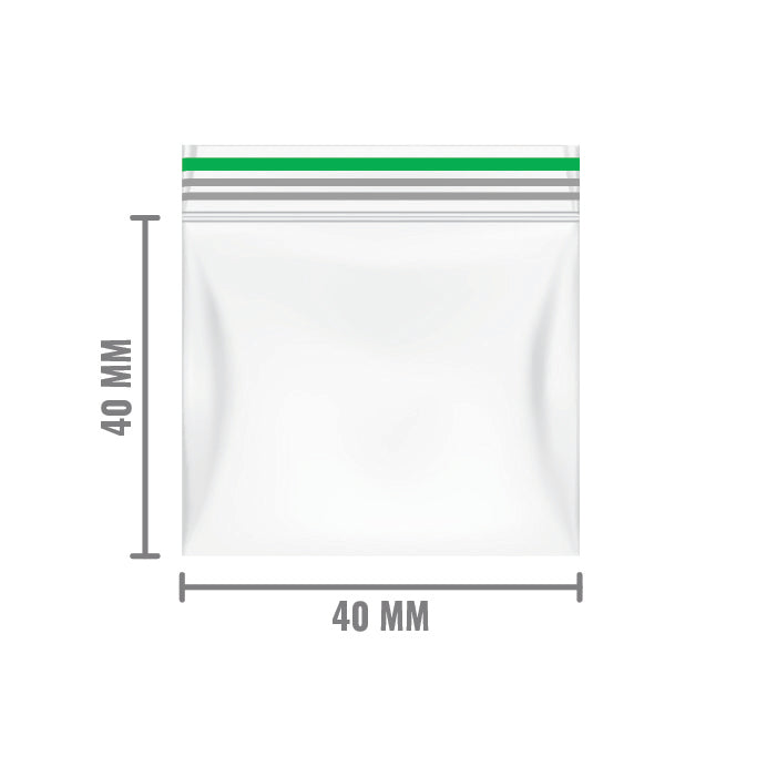 gripzakje 40x40 mm groen