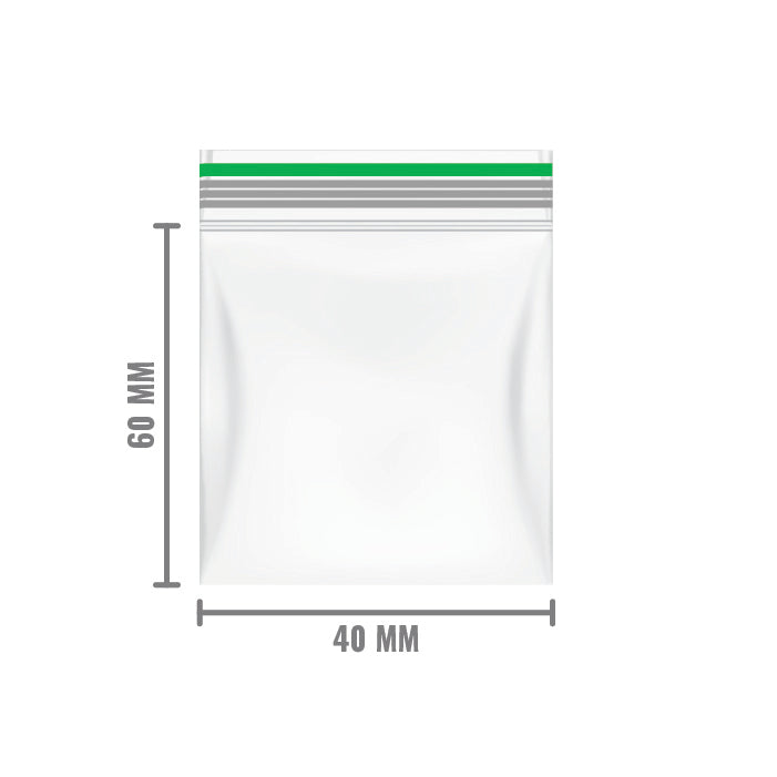 gripzakje 40x60 mm groen