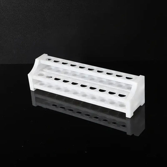 Wit reageerbuisrek met 20 gaten Ø14 mm voor 5 ml buisjes
